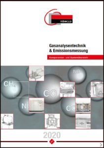 Titelbild der Komponentenübersicht für die Gasanalysentechnik
